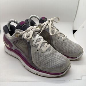 Nike Womens Lunar Eclipse Flywire 408580-011 Running Shoes Gray Purple Size 8 US